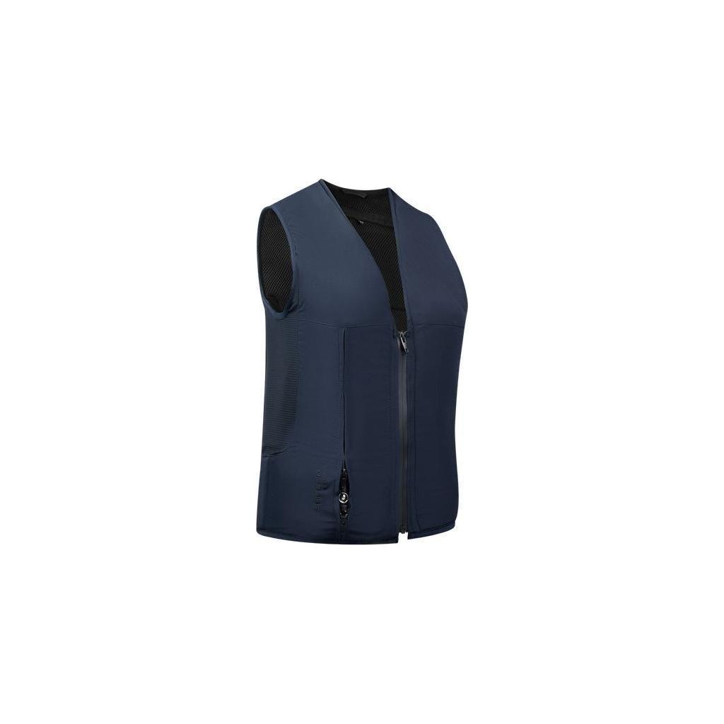 Equestrian safety vest, SAFEFIT by Seaver, on white back ground